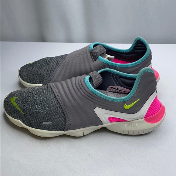 NIKE WOMEN'S FREE RN FLYKNIT 3.0 RUNNING SHOES - Picture 4 of 7